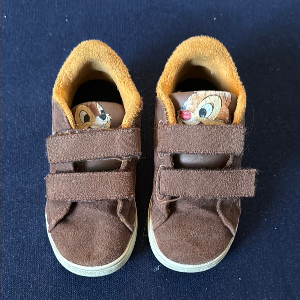 Adidas Chip n Dale Brown Kids Shoes with Cartoon Design